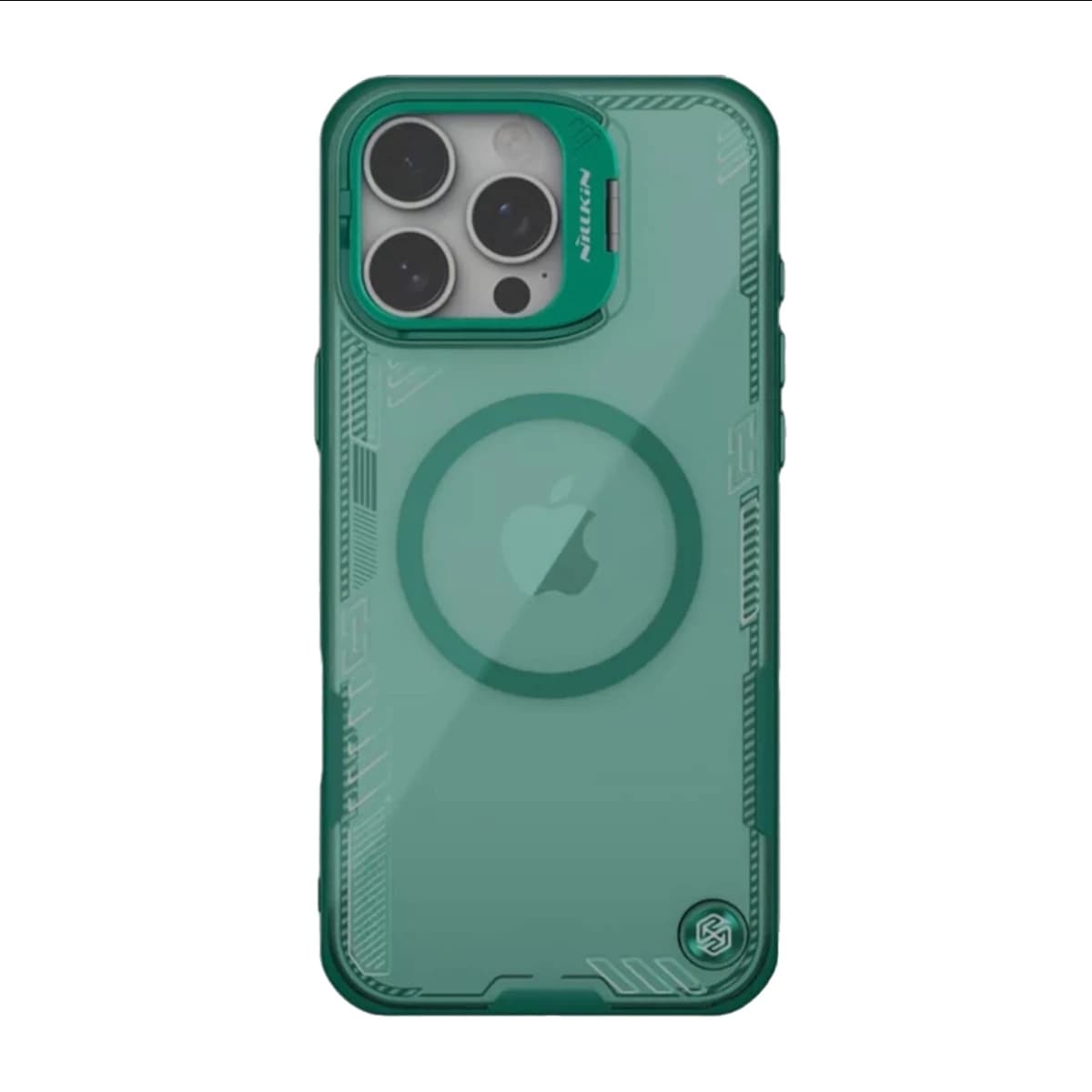 کاور گوشی اپل iPhone 16 Pro Max نیلکین مدل Iceblade Prop Frame Camera MagSafe