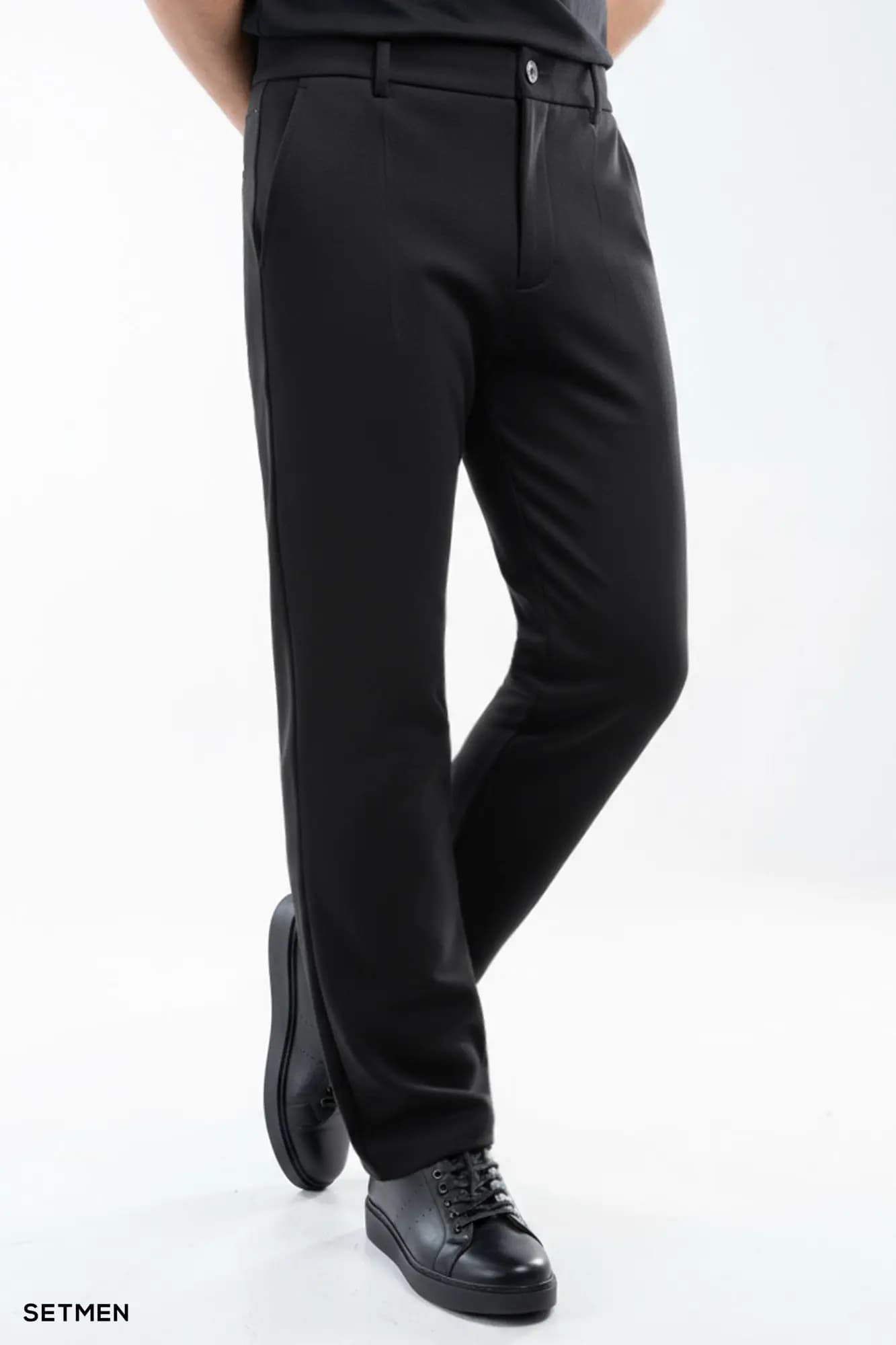 شلوار اسلش مردانه واید پارچه دورو