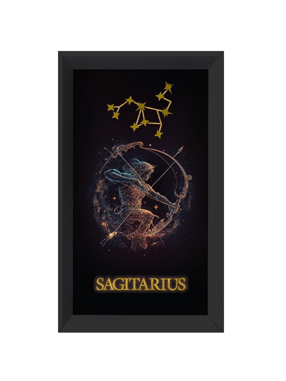 تابلو طلا زرین پارسه طرح زودیاک آذر