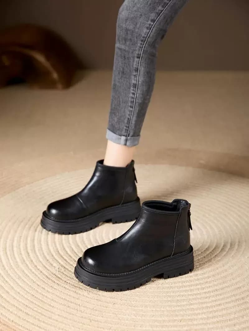 کفش نیم بوت زنانه کد 2172