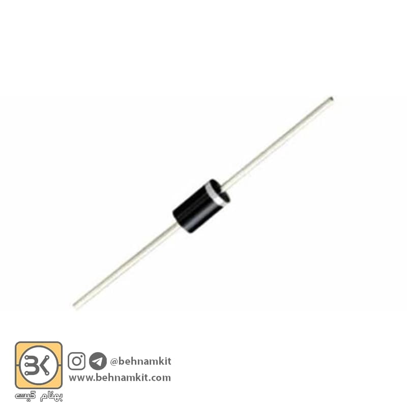 دیود IN4007 یکسوساز D 1A 1000V