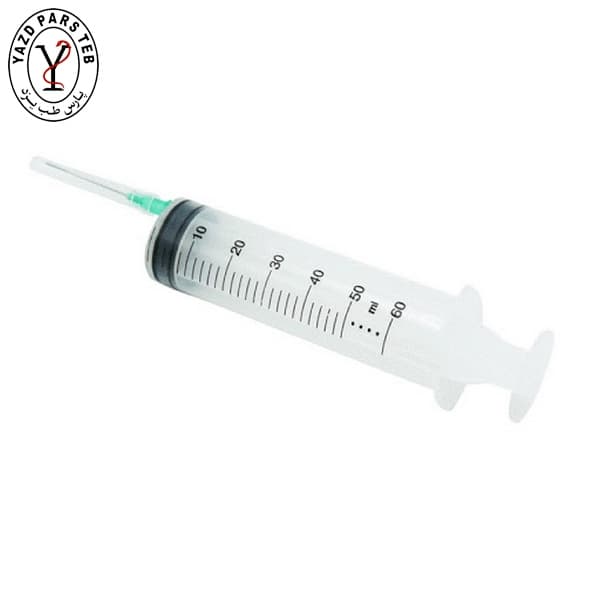 سرنگ 60cc تزریق آهیل مینا سرنگ