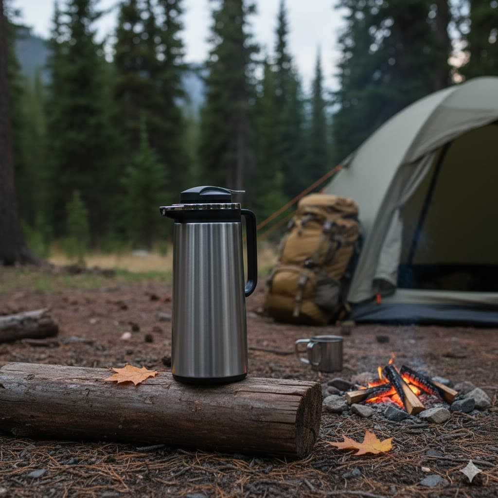 فلاسک 2 لیتری پاندا استیل یونیک خارجی کد 1808