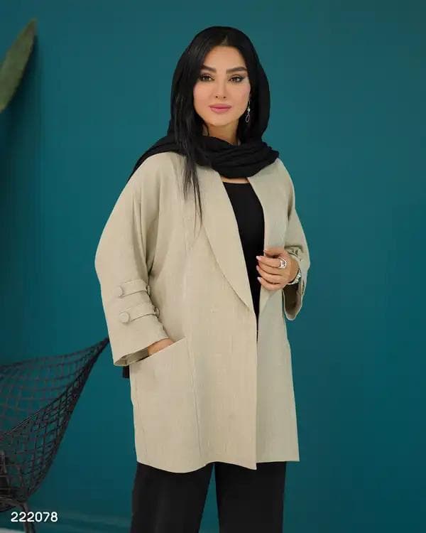 مانتو زنانه مدل اسماء السانا Elsana کد 2220