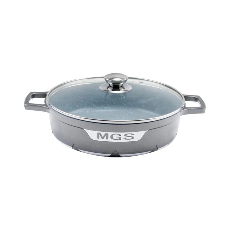 تابه ام جی اس سایز ۲۸ دو دسته گرانیتی طرح C جرمنی