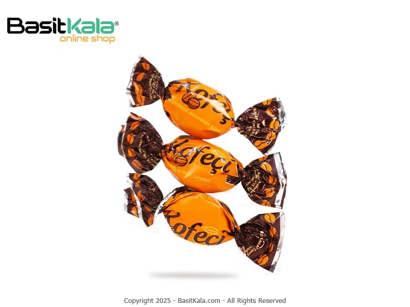 آبنبات کاراملی با طعم قهوه و شیر کافه‌ چی هاسار