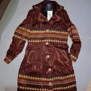 مانتو مجلسی طرح گلدوزی