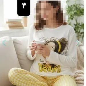 ست لباس شلوار زنانه دخترانه نخ تن خور عالی