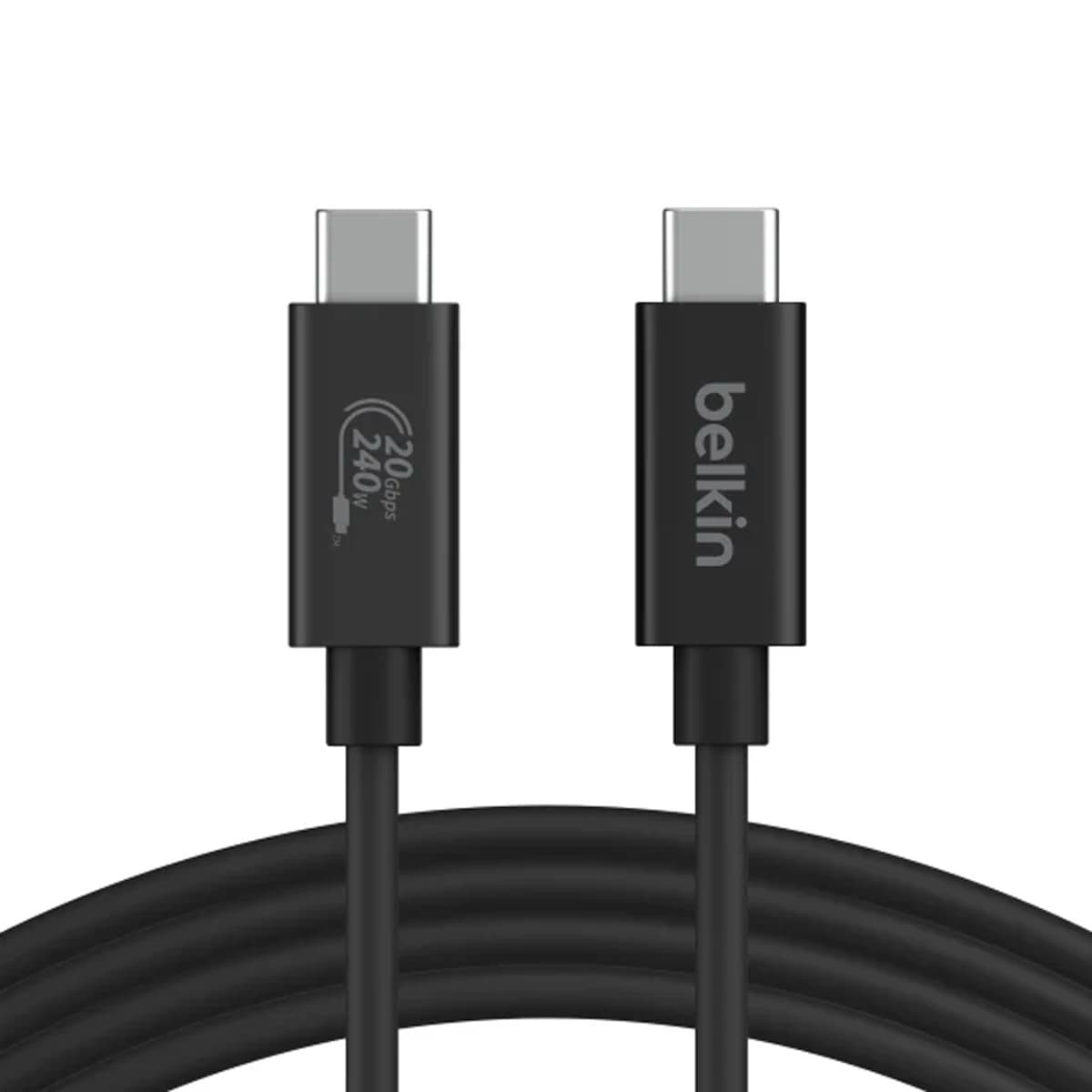 کابل دو سر تایپ سی بلکین مدل Connect USB4 INZ004 طول 1.2 متر