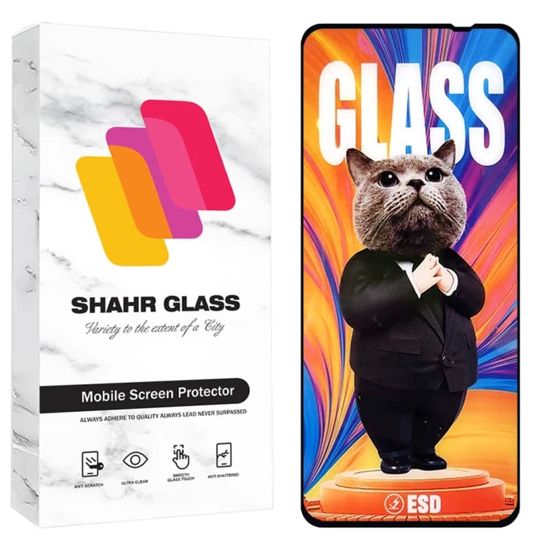 گلس گوشی شیائومی Redmi 12 5G شهر گلس مدل SCATS20