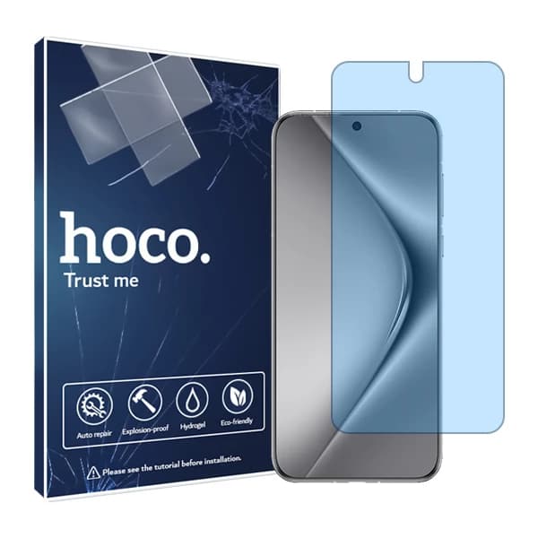 گلس گوشی آنتی بلو هوآوی Pura 70 Pro Plus هوکو مد‌ل Resistant