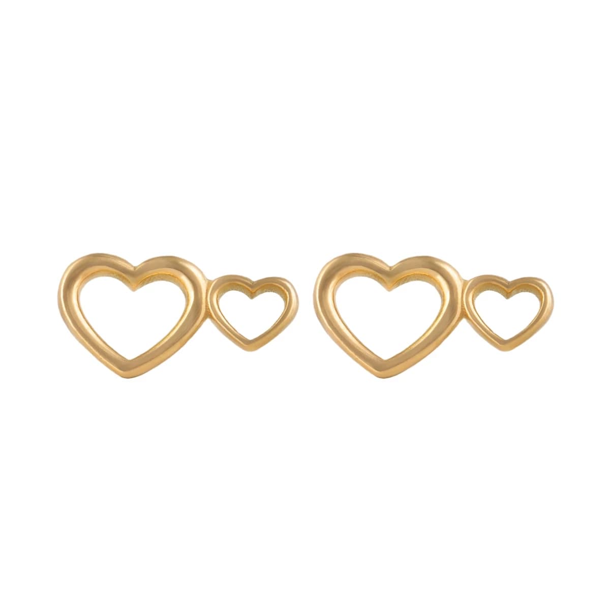 گوشواره طلا زنانه بان گالری مد‌ل جانان