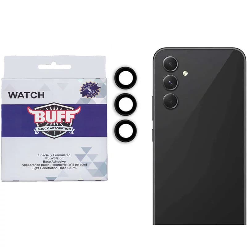 محافظ لنز دوربین گوشی سامسونگ Galaxy S24 FE – A55 – A35 بوف مدل HD-ColorLenz-G