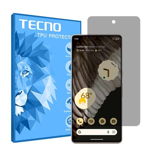 گلس گوشی حریم شخصی گوگل Pixel 7 تکنو مدل HyPRV