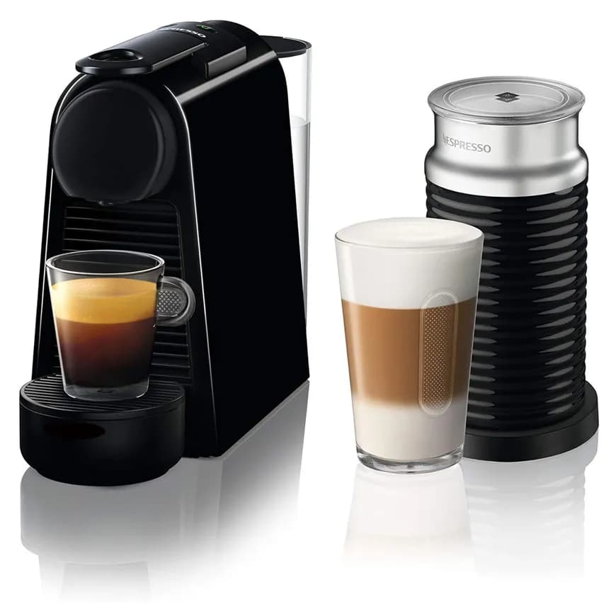 اسپرسو ساز نسپرسو اسنزا مینی«مشکی» دلونگی En85 همراه با فوم ساز شیر آیروچینو 3