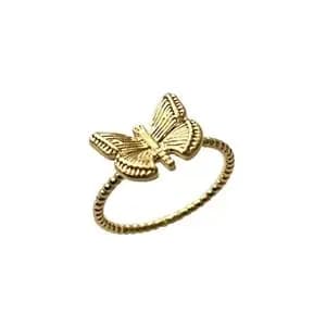 انگشتر زنانه مدل پروانه - accessory_vay - Angoshtar 009