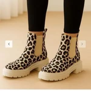 نیم بوت زنانه بوت زنانه طرح خاص شیک پاخور عالی ( ارسال بعد از7 تا 10 روز)