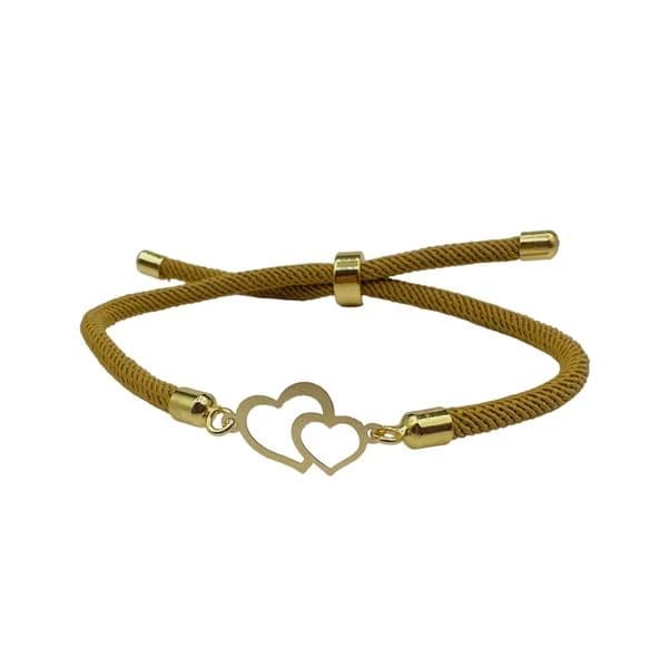 دستبند طلا 18 عیار زنانه شمیم گلد گالری مدل DZ011209