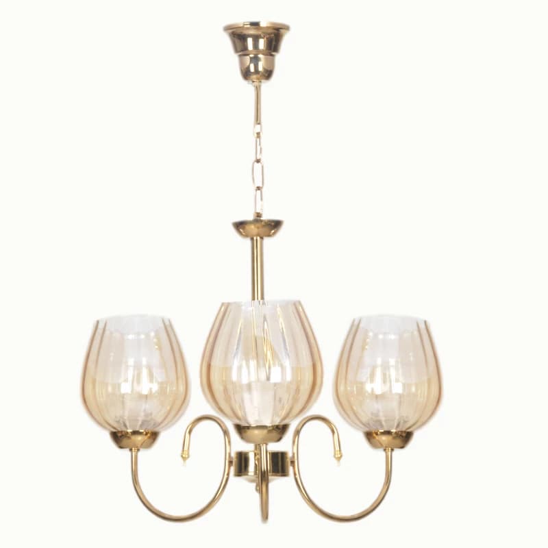 لوستر سه شعله چشمه نور کد AB817-3