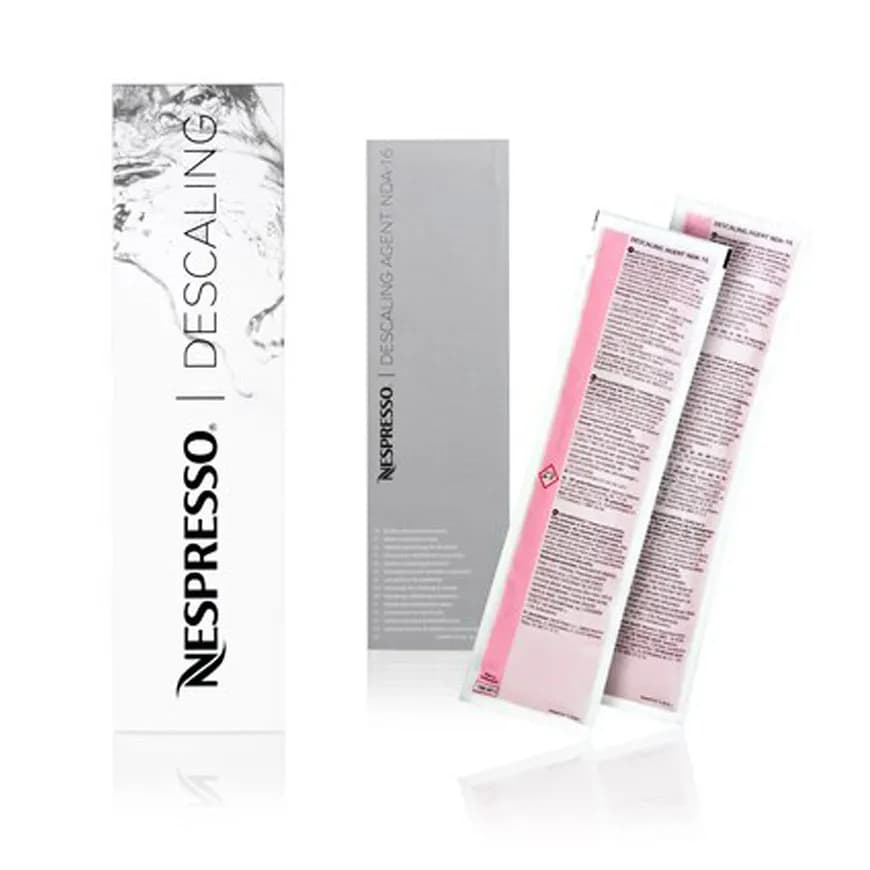 محلول شستشو (رسوب زدا) دستگاه نسپرسو ( کیت دو عددی 200 میلی لیتر ) | Nespresso Descaling kit