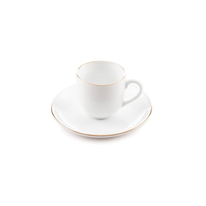 سرویس چینی زرین 6 نفره قهوه خوری زرین ایتالیااف (12 پارچه)