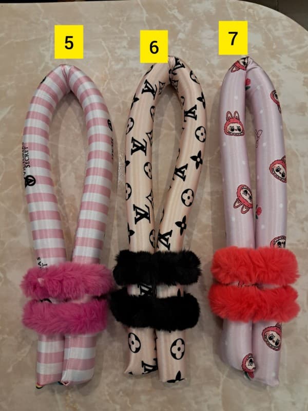 بیگودی فومی ساتن ( هیر رولر ) در طرحهای جذاب