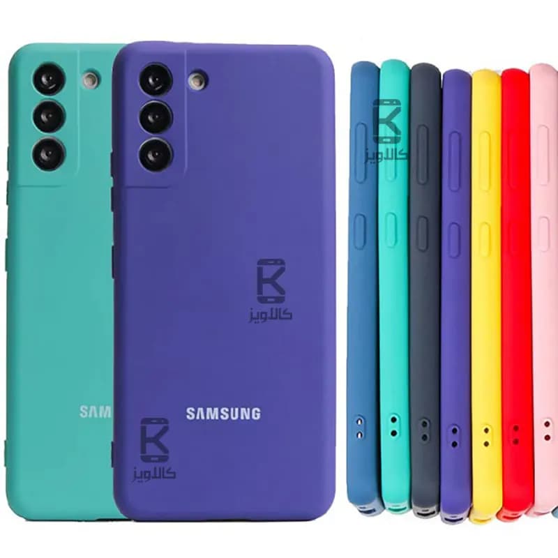 قاب سیلیکونی گوشی سامسونگ S22 مدل محافظ لنز دار