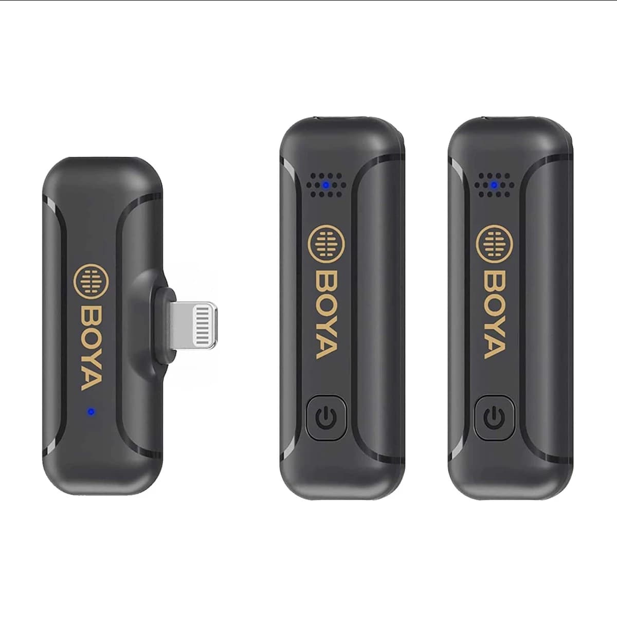 میکروفن بی سیم یقه ای بویا مدل BY-WM3T2-D2 رابط لایتنینگ