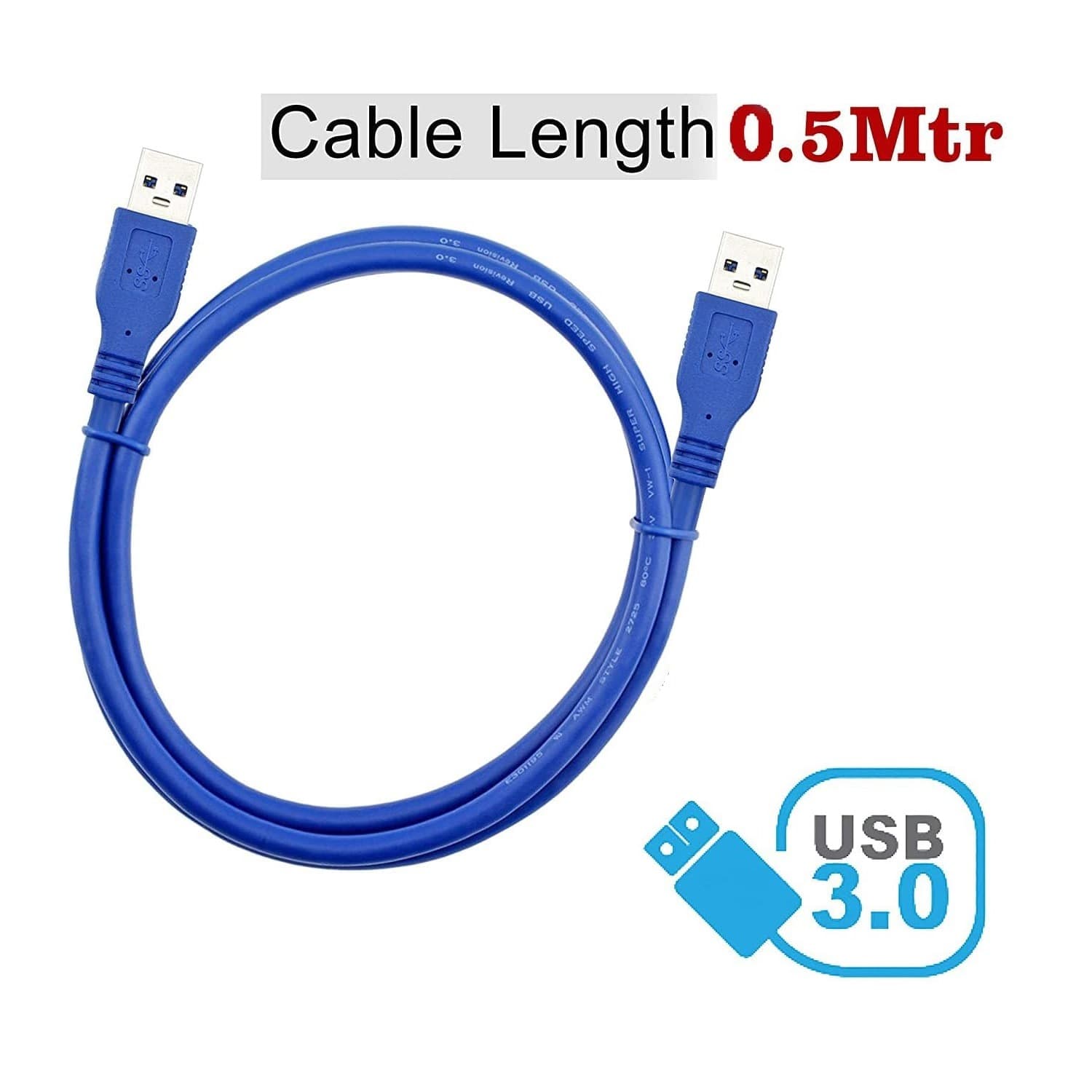 کابل لینک USB3.0 طول 50 سانتی متری ضخیم