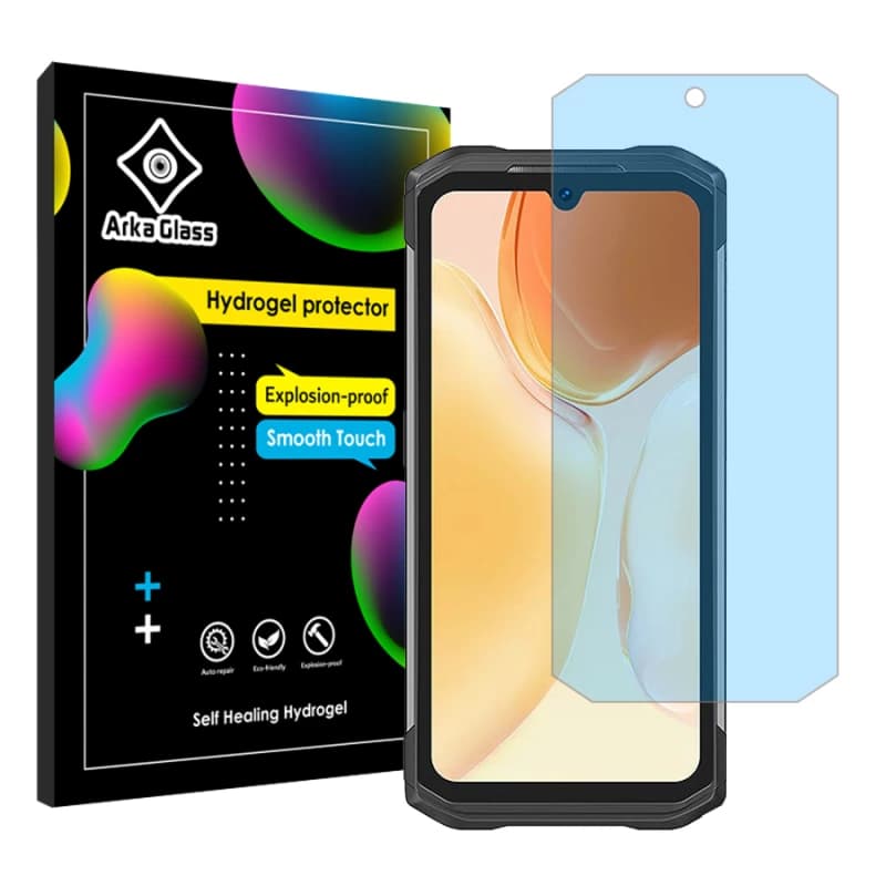 محافظ صفحه نمایش ضد اشعه آبی گوشی دوجی S98 آرکا گلس مدل Tough