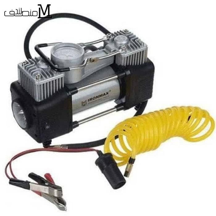 پمپ باد فلزی دو سیلندر فندکی