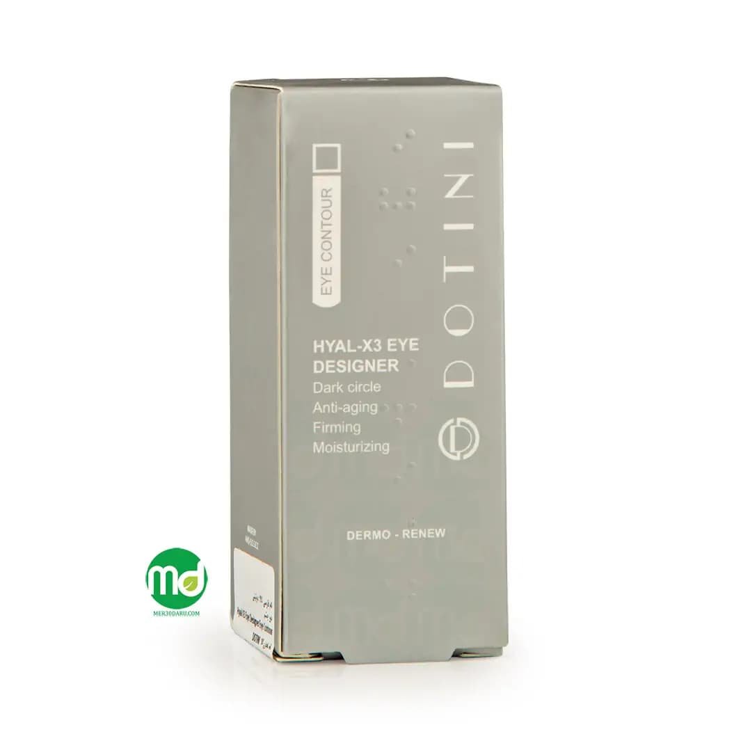 ژل دور چشم چهار کاره دوتینی با خاصیت جوان ساز 20ml