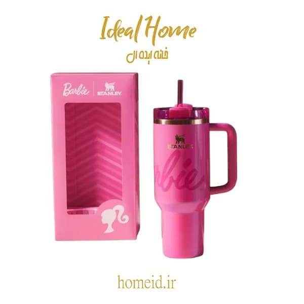 ماگ دسته دار استنلی تامبلر باربی اورجینال QUENCHER H2O TUMBLER کالکشن خاص(Barbie)