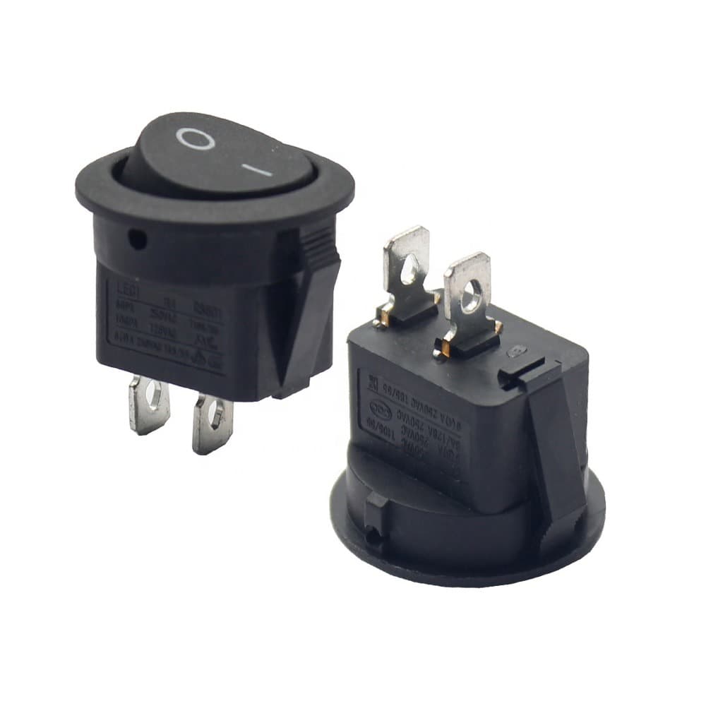 کلید راکر دو حالته گرد 2 پایه KCD1-105 مرغوب