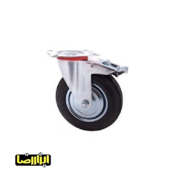 چرخ گردان ترمزدار سایز 160