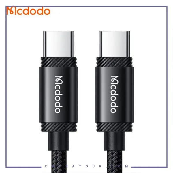 کابل تایپ سی به تایپ سی 240 وات مک دودو Mcdodo Type-C To Type-C Dat Cable CA-3680