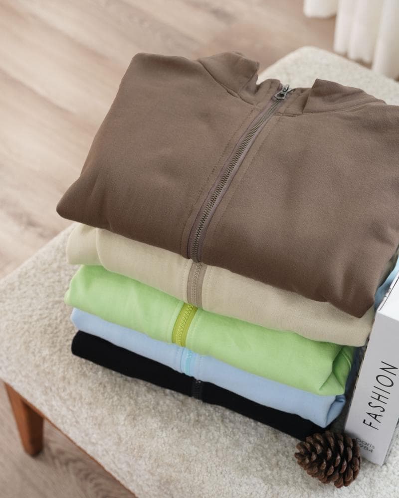 بلوز دورس نیم زیپ امیلی کد 25794