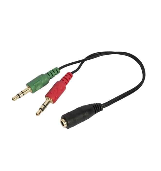 کابل تبدیل ۲ به ۱ هدست (آکبند)