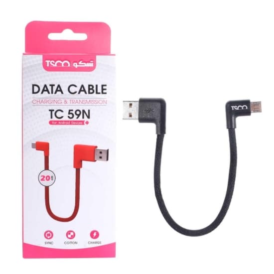 کابل تبدیل USB به MicroUSB تسکو مدل TC59N