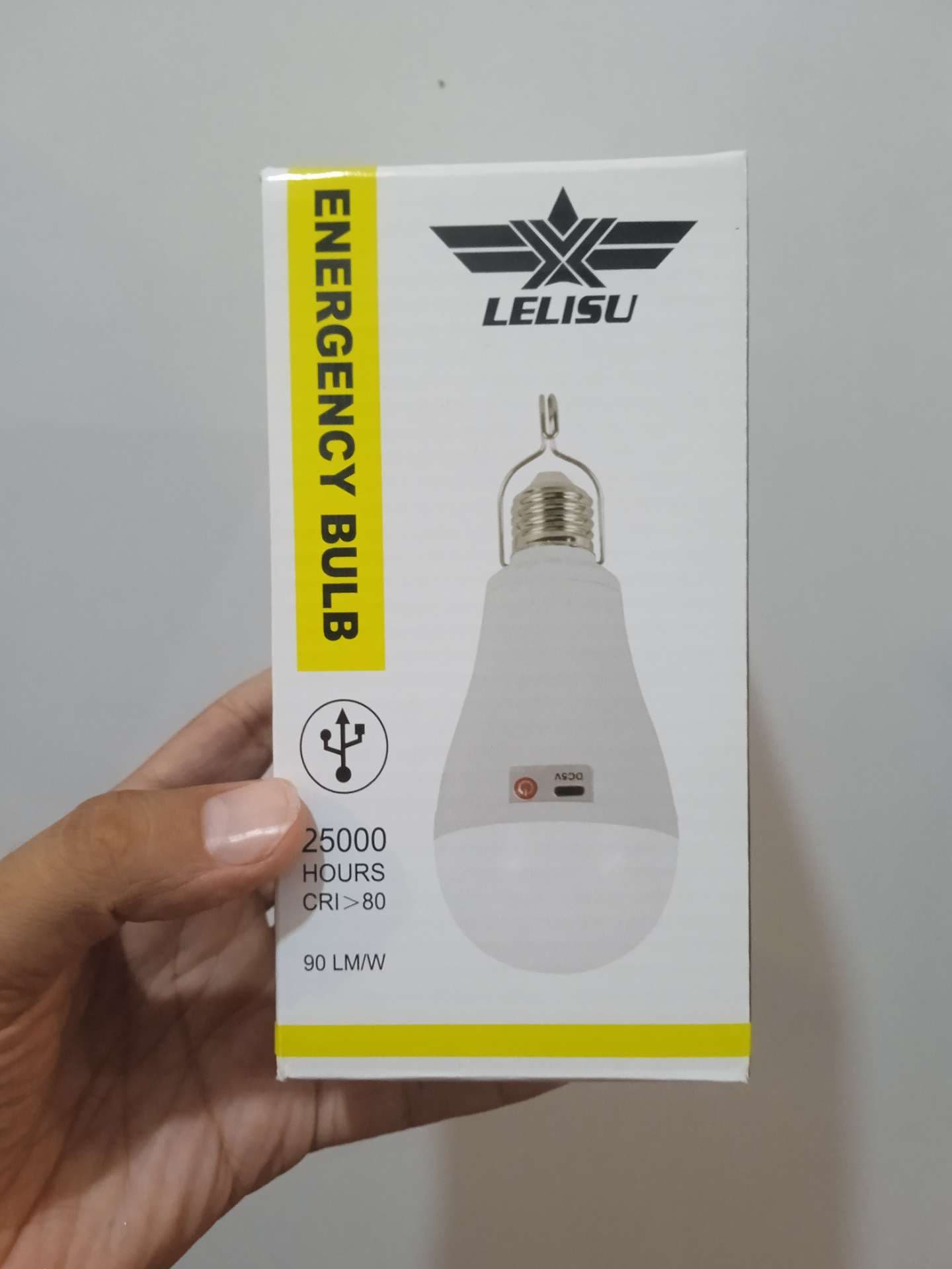 لامپ اضطراری ال ای دی شارژی 20 وات lelisu