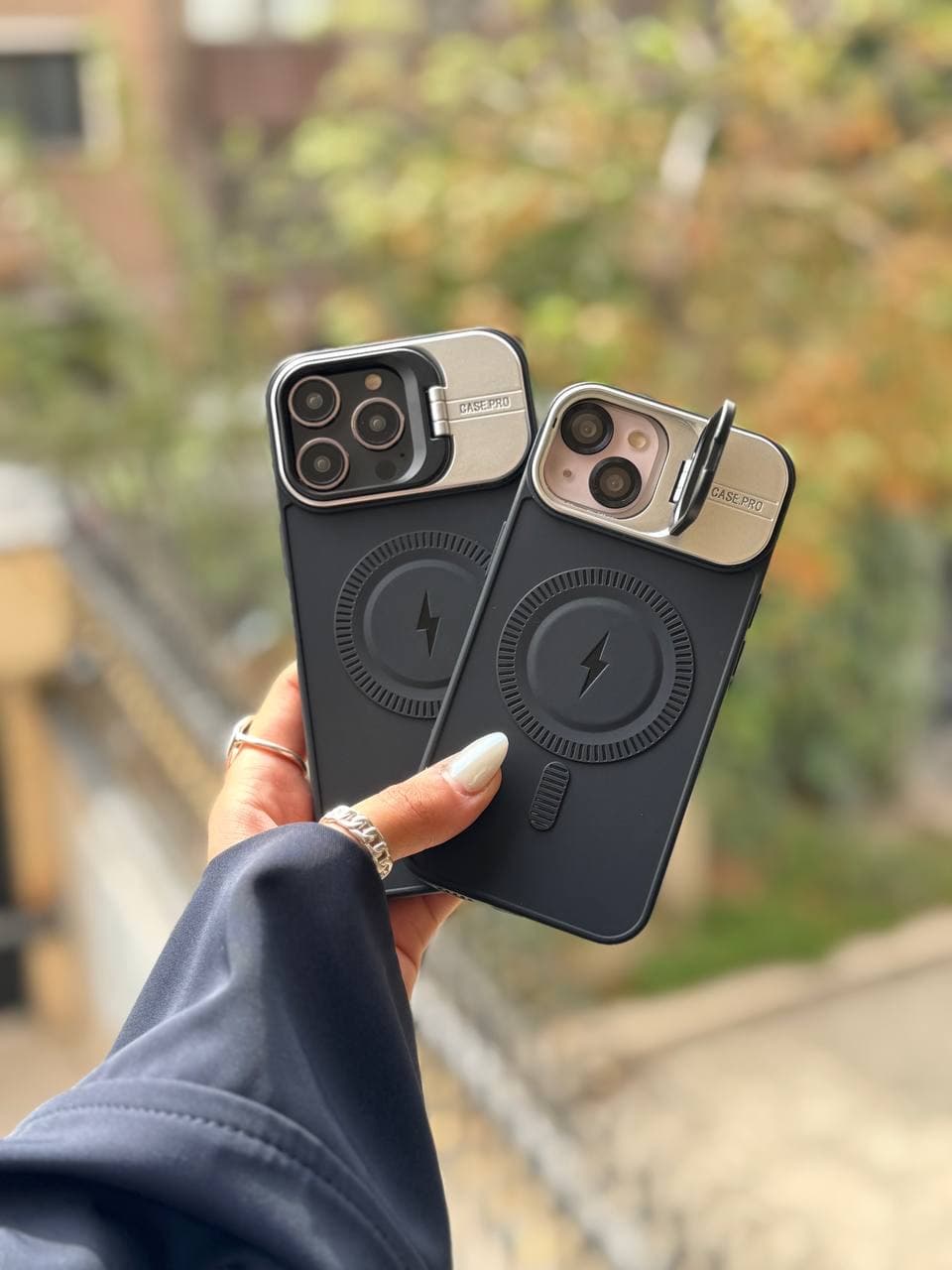 قاب آیفون مگنتیک لنز کیس پرو