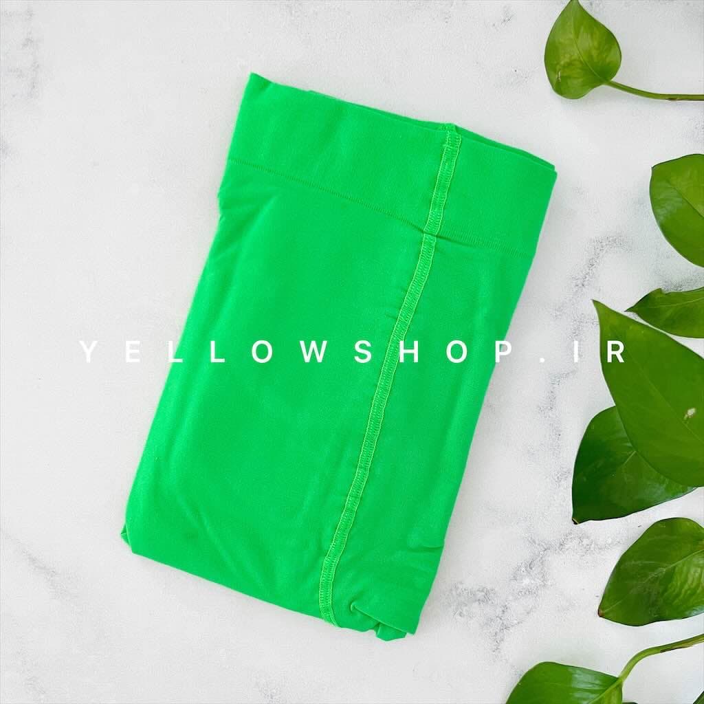 جورابشلواری ضخیم 180d برند happyomappy سبز روشن کد 35009
