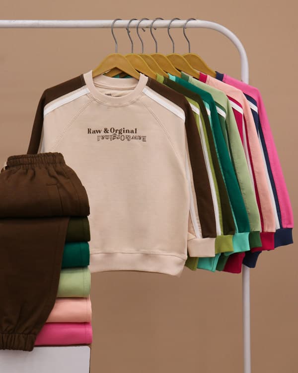 بلوز شلوار جاگر طیفی Raw & Orginal NZDE