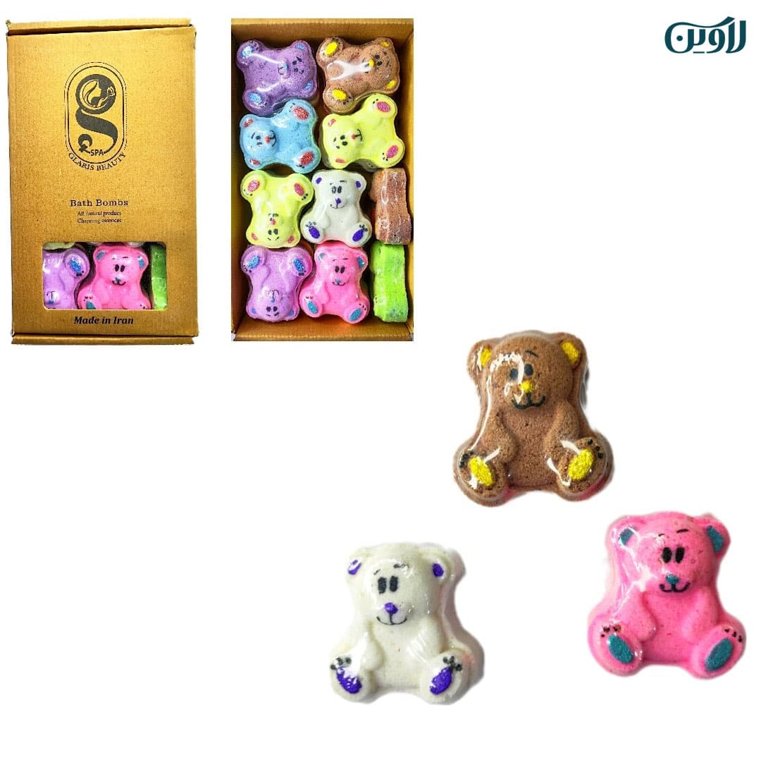 کوکتل پدیکور گلاریس GLARIS خرسی