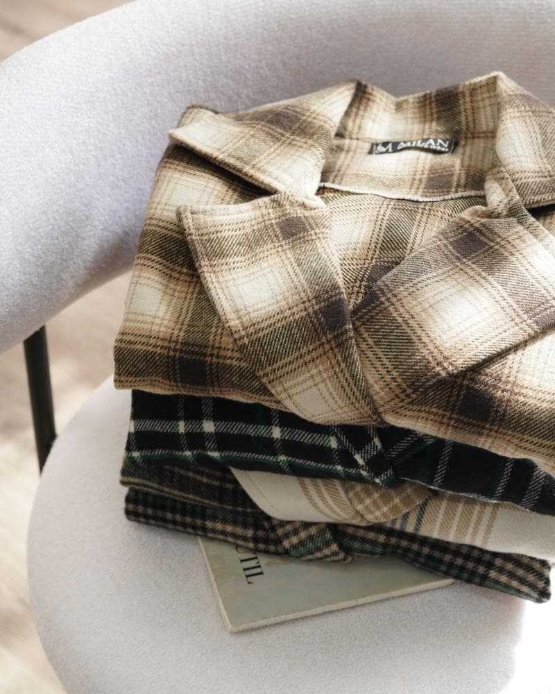 کت چهارخونه پاییزه کد 25795