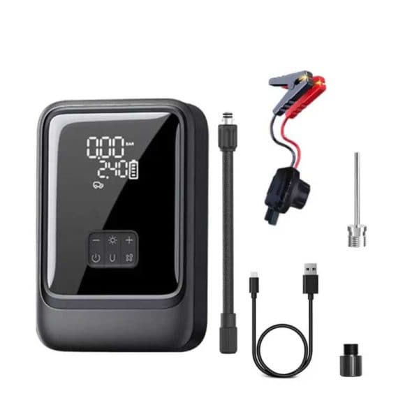 استارتر خودرو و پمپ باد قابل حمل مدل S03-L