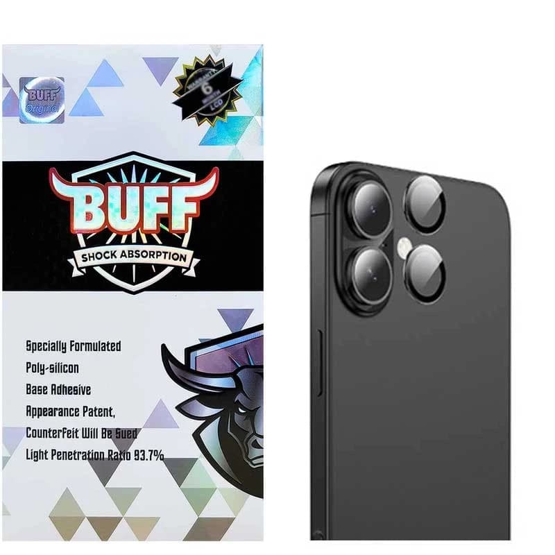 محافظ لنز دوربین گوشی اپل iPhone 16 – 16 Plus بوف مدل HD-ColorLenz-G