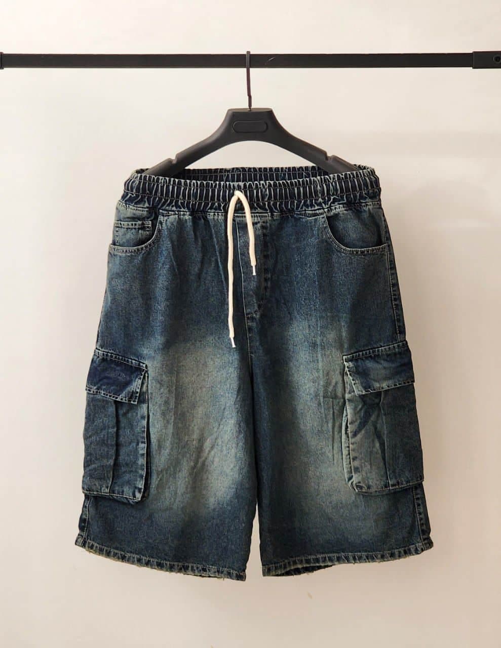 شلوارک جین کارگو کد 2413