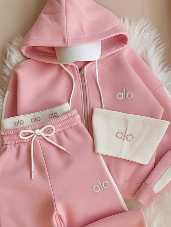 سوییشرت و شلوار زنانه مدل اسکای