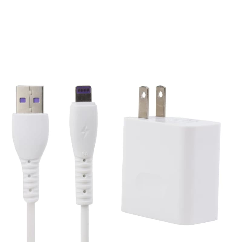 شارژر دیواری مدل HO5 توان 135 وات به همراه کابل لایتنینگ